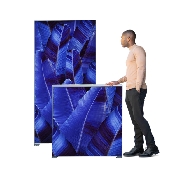 SEGO Lightbox Messewand mit LED-Beleuchtung