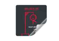 Aufkleber Quadrat Aufkleber Quadrat