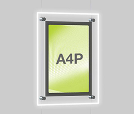 LED-Displays A4 Hochformat CORE Ausstellungsstück Einzeldisplays